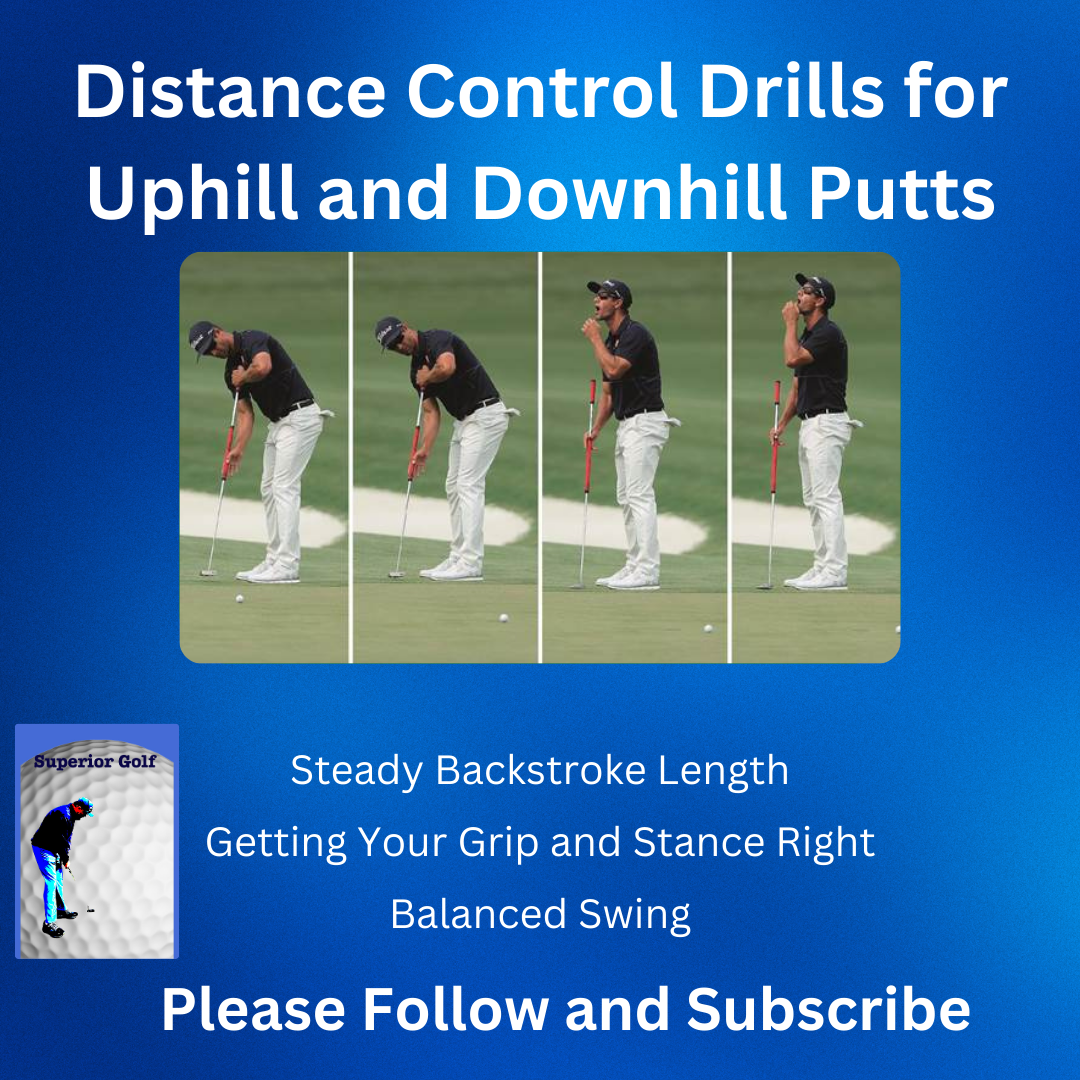 Distance Control Drills for Uphill and Downhill Putts