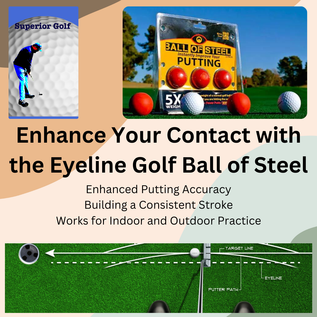 Eyeline Golf Ball of Steel