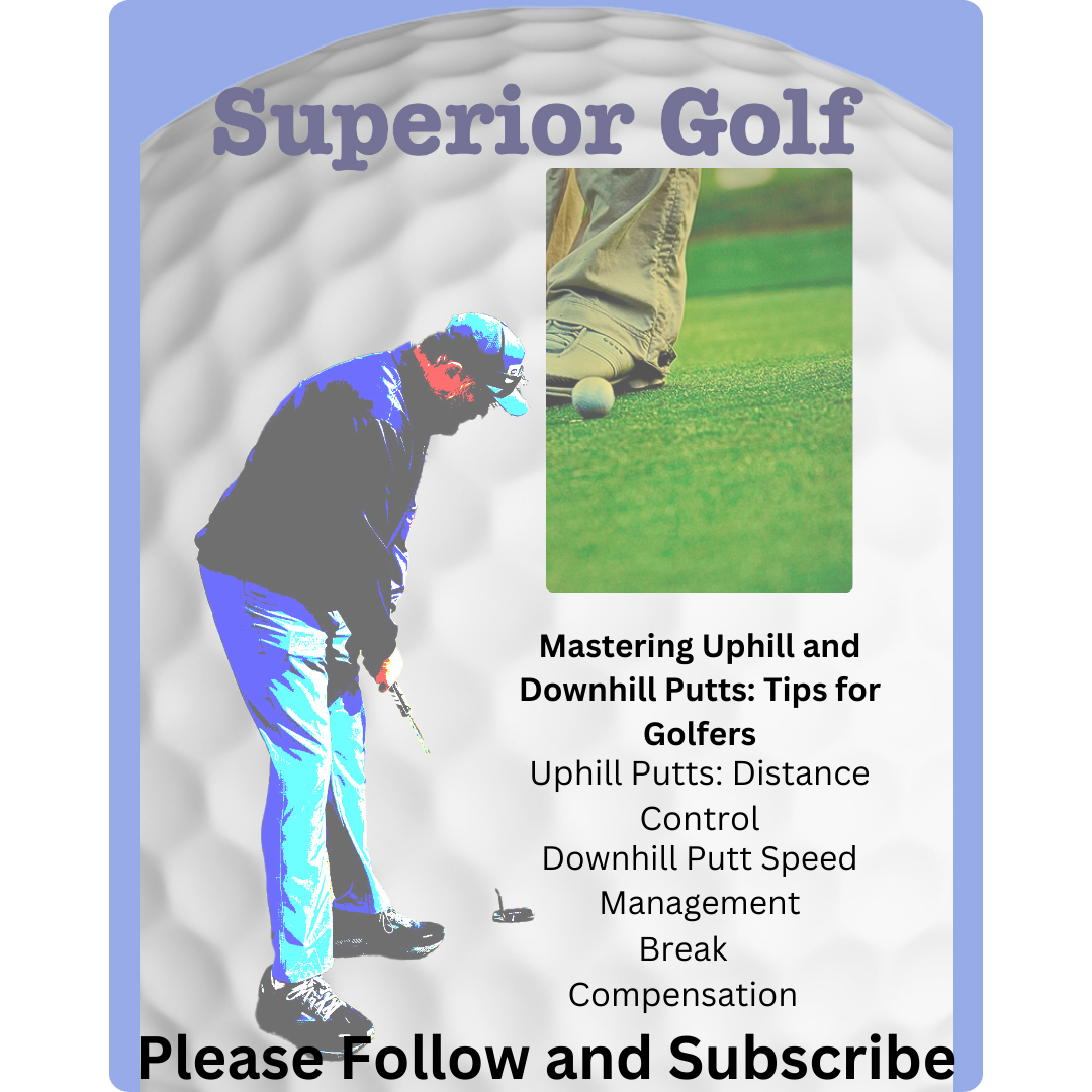 Uphill and Downhill Putts