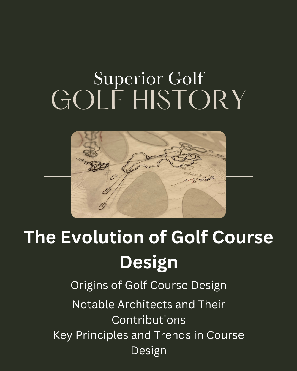 The Evolution of Golf Course Design