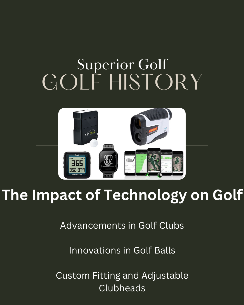 The Impact of Technology on Golf