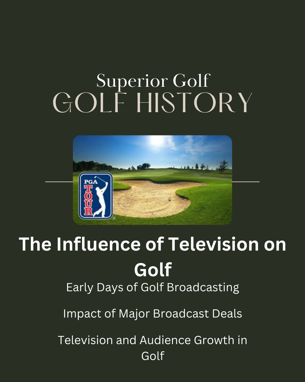 The Influence of Television on Golf