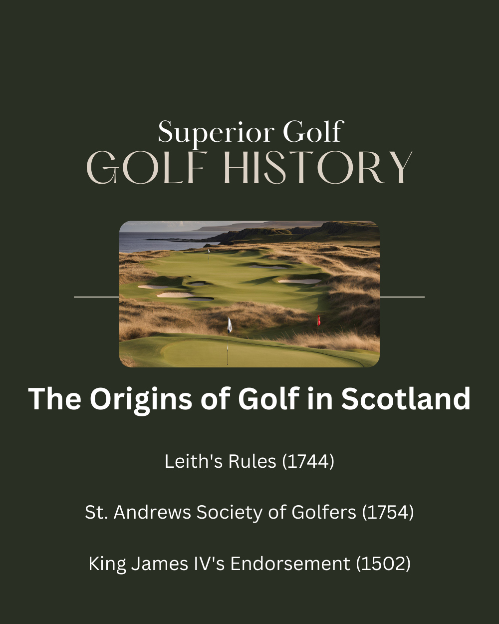 The Origins of Golf in Scotland