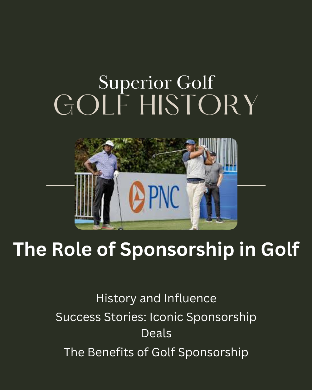 The Role of Sponsorship in Golf