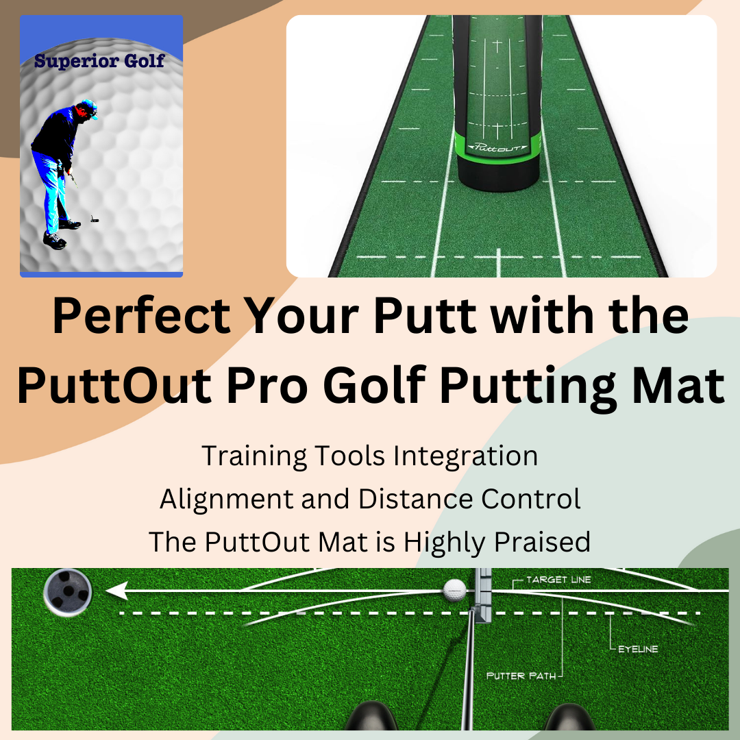 the PuttOut Pro Golf Putting Mat